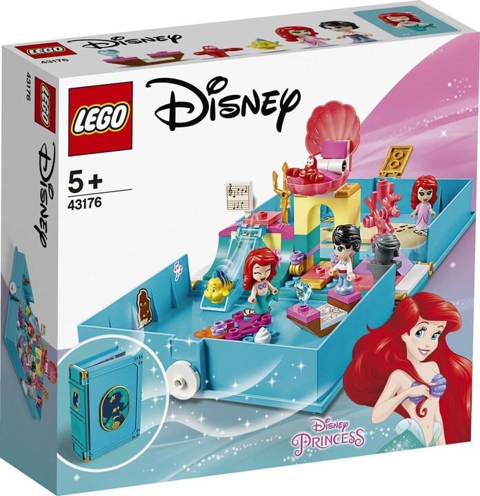 LEGO® Disney Princess 43176 Ariel a její pohádková kniha dobrodružství_1996948092