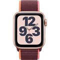 Apple Watch SE Cellular, 40mm, Gold, Plum Sport Loop_1983079772