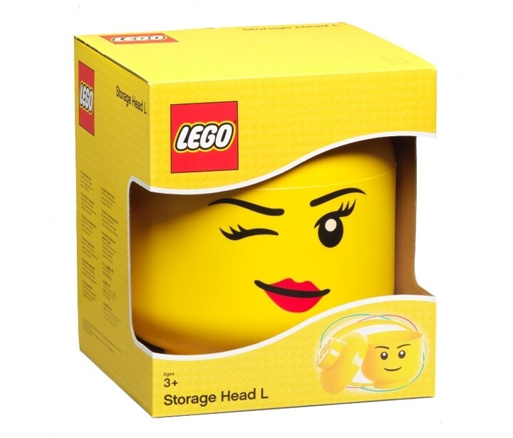 Úložný box LEGO Hlava - whinky (L)_685493461