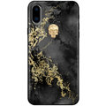 Bling My Thing Treasure Onyx/Gold Skull zadní kryt pro Apple iPhone X, krystaly Swarovski®