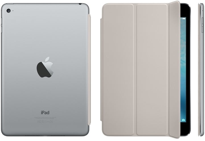 Apple iPad mini 4 Smart Cover, stříbrná_1892378813