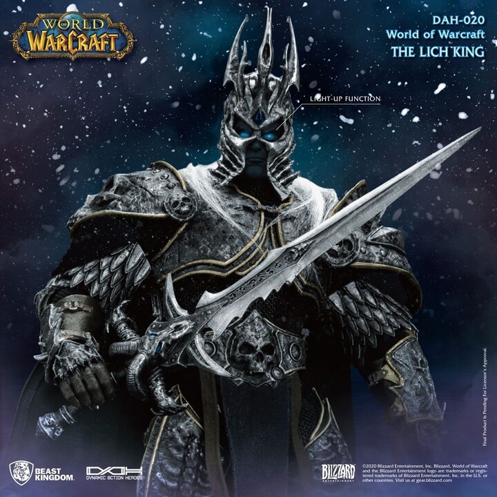 Figurka World of Warcraft - Lich King (21 cm, svítící oči)_1076113073