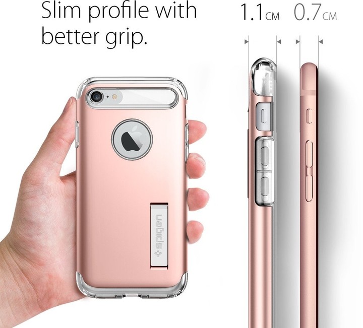 Spigen Slim Armor pro iPhone 7/8, rose gold_559086360