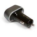 PORT CONNECT nabíječka do auta, USB-C + USB-A, 12-24V, černá_1903724907