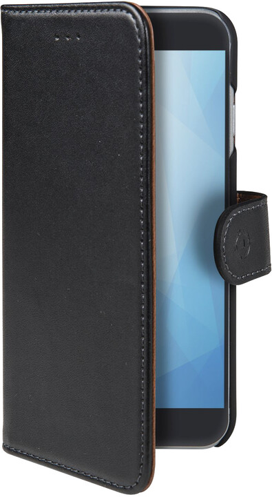 CELLY Pouzdro typu kniha Wally pro Sony Xperia XZ2 Premium, PU kůže, černé_1361904910