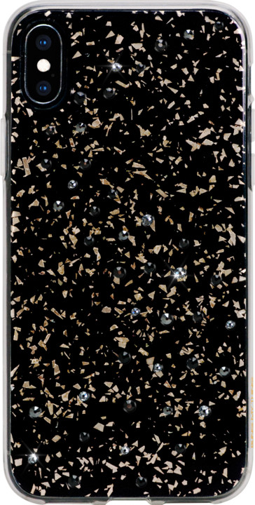 Bling My Thing Milky Way zadní kryt Starry Night pro Apple iPhone Xs Max, krystaly Swarovski®, černá_1593872529