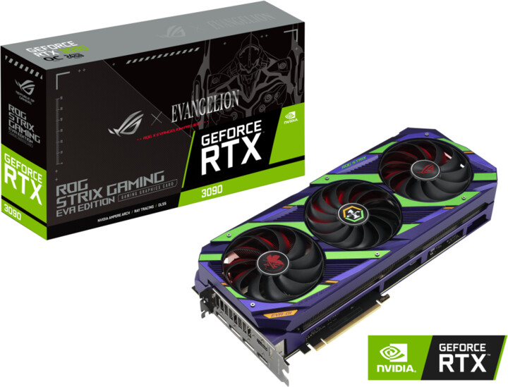 ASUS GeForce ROG-STRIX-RTX3090-O24G EVA, 24GB GDDR6X_96735639