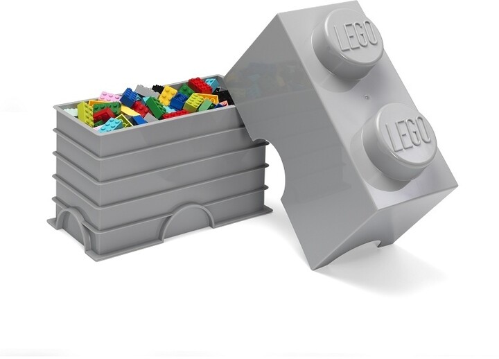 Úložný box LEGO, malý (2), šedá_1081392586