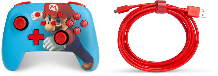 PowerA Enhanced Wired Controller, Mario Punch (SWITCH)_1512359909