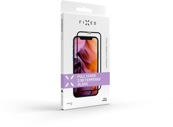 FIXED ochranné sklo Full-Cover pro Motorola Moto E40, s lepením přes celý displej, černá_1401352887