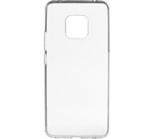 EPICO Pružný plastový kryt pro Huawei Mate 20 Pro RONNY GLOSS, bílý transparentní