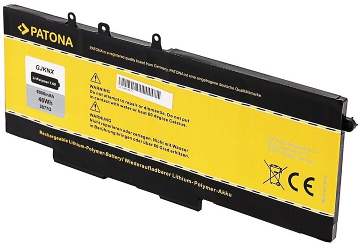 PATONA baterie pro DELL E5280/E5480, 6000mAh, Li-Pol, 7,6V, GJKNX / 3DDDG_273921727