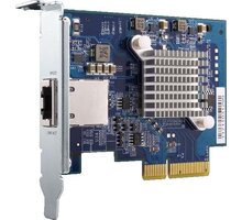 QNAP QXG-10G1T - 10GbE síťová karta pro PC i QNAP NAS (5-ti rychlostní) Poukaz 200 Kč na nákup na Mall.cz + O2 TV HBO a Sport Pack na dva měsíce