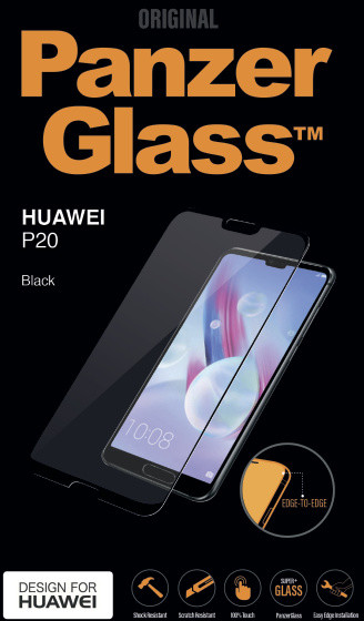 PanzerGlass Edge-to-Edge pro Huawei P20, černé_74715365