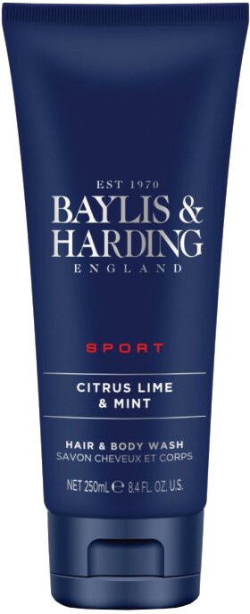 Baylis &amp; Harding Pánský Mycí gel na vlasy a tělo - Limetka a máta, 250ml_594395940