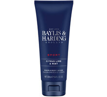 Baylis & Harding Pánský Mycí gel na vlasy a tělo - Limetka a máta, 250ml
