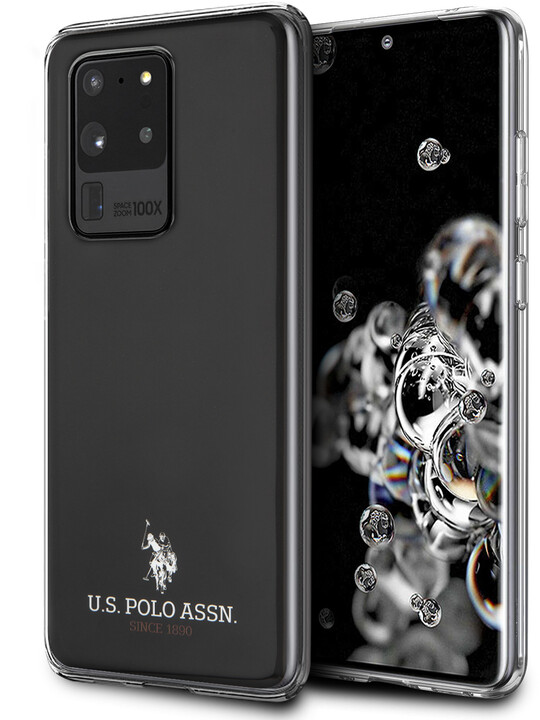 U.S. Polo ochranný kryt Small Horse pro Samsung Galaxy S20 Ultra, černá_859388143