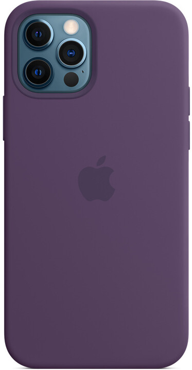 Apple silikonový kryt s MagSafe pro iPhone 12/12 Pro, fialová_1052835832