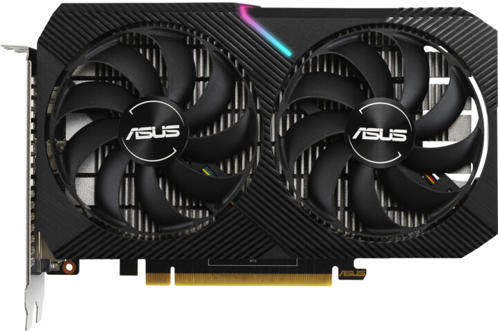 ASUS GeForce DUAL-GTX1650-O4GD6-MINI, 4GB GDDR6_722509914