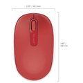 Microsoft Mobile Mouse 1850, červená_1530426109