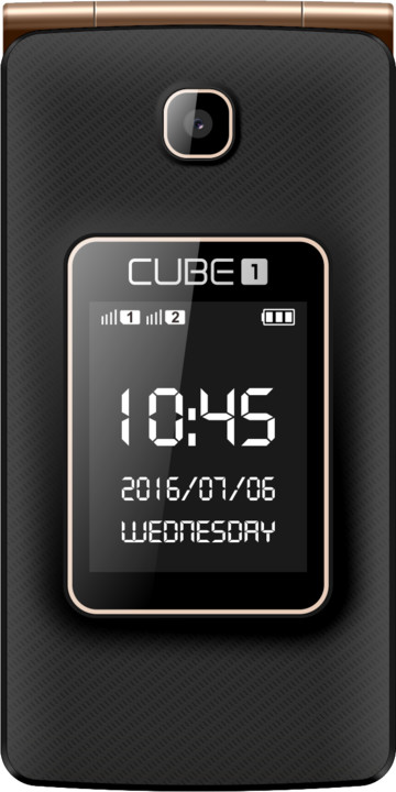 Cube 1 VF200, černo/zlatá_2125600796