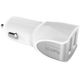 CELLY Turbo s 2 x USB výstupem, 3,4 A, bílá