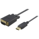 PremiumCord DisplayPort na VGA kabel 3m M/M