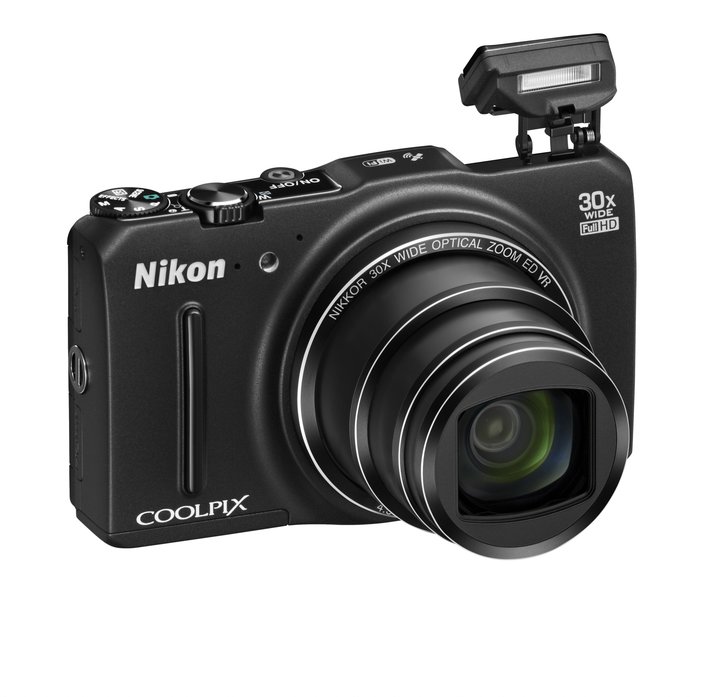 Nikon Coolpix S9700, černá_959995260
