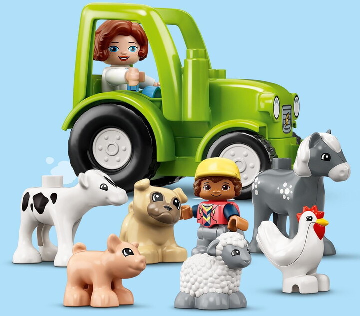 LEGO® DUPLO® Town 10952 Stodola, traktor a zvířátka z farmy_1327143863