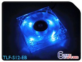 CoolerMaster TLF-S82-EB-GP Silent LED Case Fan Blue_1113074705