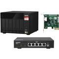 QNAP TVS-675-8G + switch QSW-1105-5T + QXG-2G1T-I225_74230466