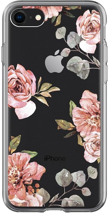 Spigen Liquid Crystal zadní kryt pro iPhone 7/8, aquarelle rose_2116550422