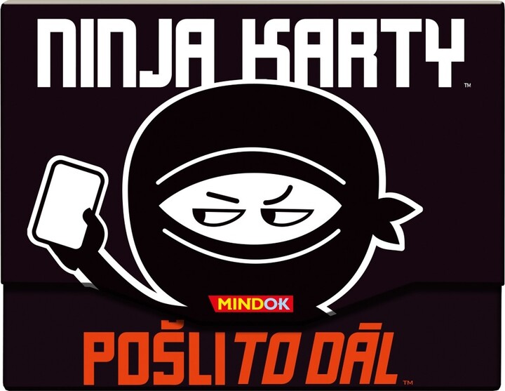 Karetní hra Mindok Ninja karty: Pošli to dál_283506632