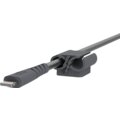 BigBen Force Power opletený Lightning/USB-A kabel, 1.2m, šedá