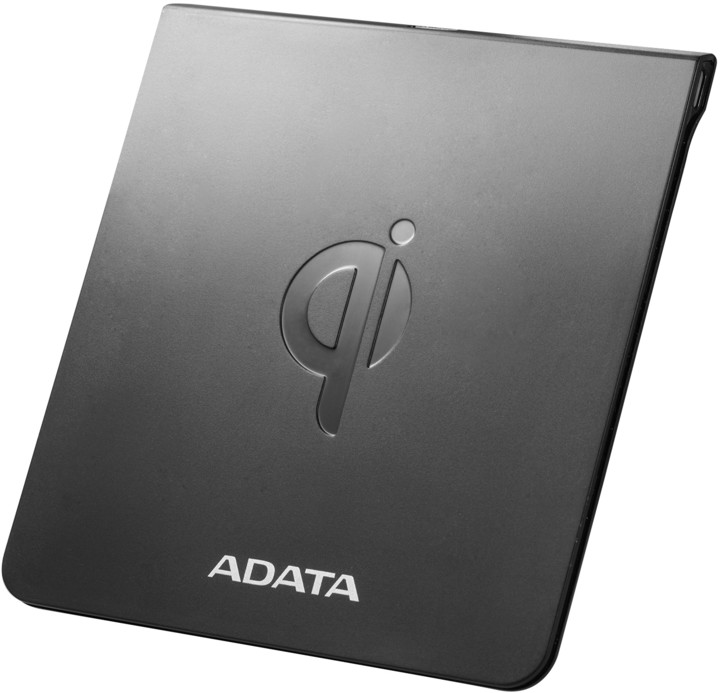 ADATA CW0050 bezdrátová nabíječka s certifikací Qi, černá_722781076