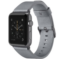 Belkin kožený řemínek pro Apple watch (42mm), šedý_1192878825