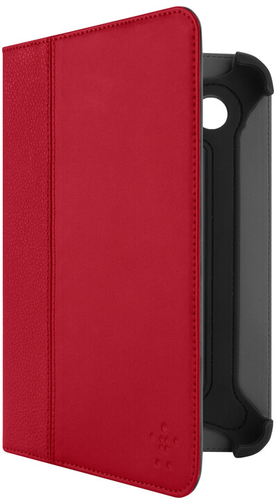 Belkin pouzdro se stojánkem pro Galaxy Tab 2 7.0 kožené, červená_1963816354