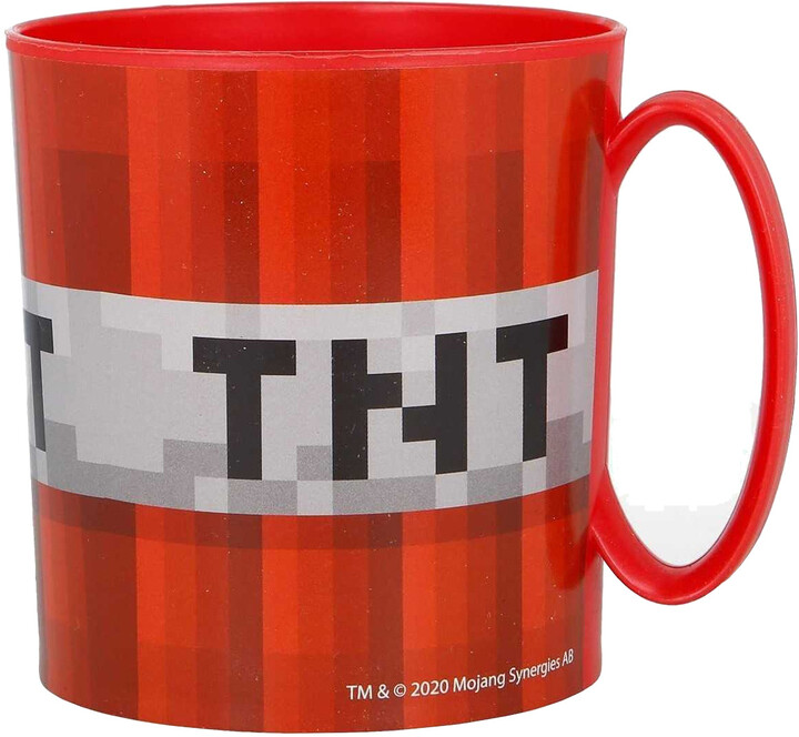 Hrnek Minecraft - TNT, plastový, 350 ml_1358590007