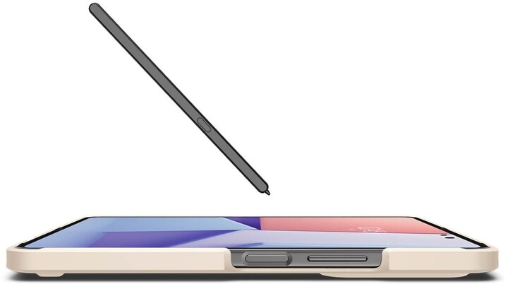 Spigen ochranný kryt Thin Fit P (S Pen) pro Samsung Galaxy Z Fold5, slonovinová_1714968340