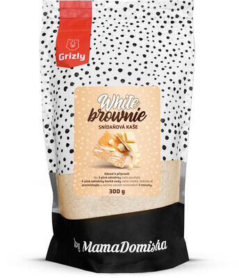 GRIZLY Kaše White brownie by Mamadomisha, 300g_930501049
