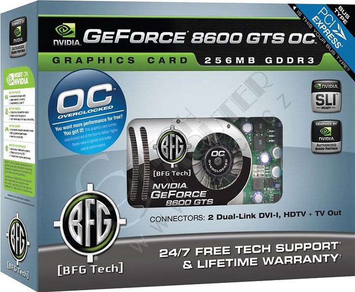 BFG GeForce 8600 GTS OC 256MB, PCI-E_1471861160