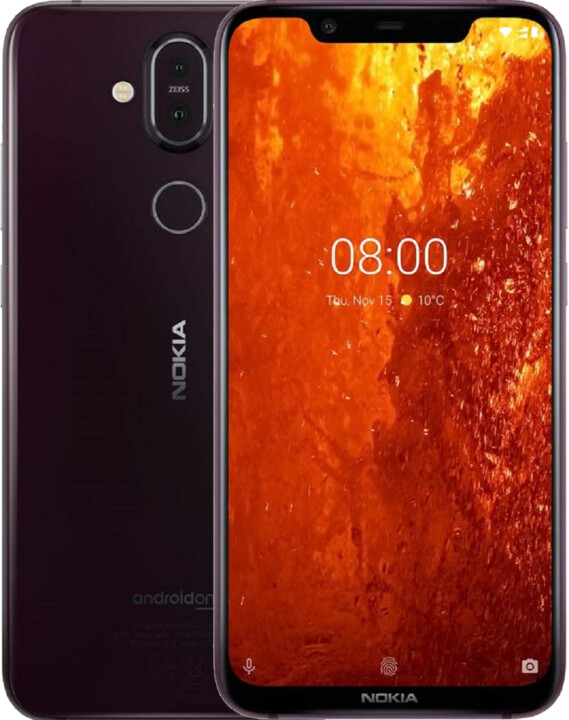 Nokia 8.1, 4GB/64GB, Dual SIM, Iron Purple_1617271556