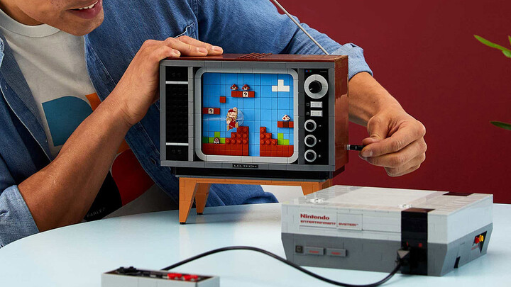 Ikonická konzole NES znovu ožije díky LEGO