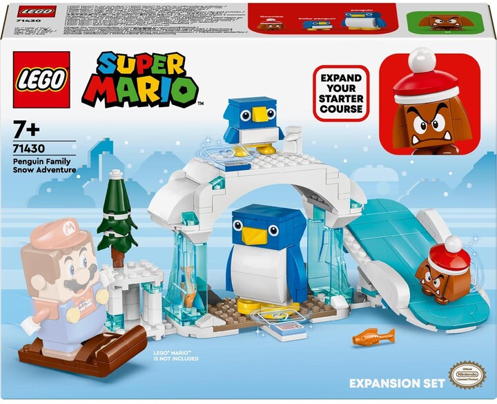 LEGO® Super Mario™ 71430 Sněhové dobrodružství s rodinou penguin – rozšiřující set_1397205314