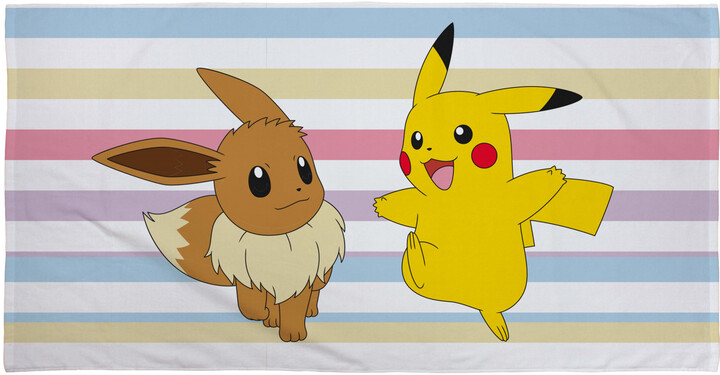Ručník Pokémon - Pikachu and Eevee_183672194