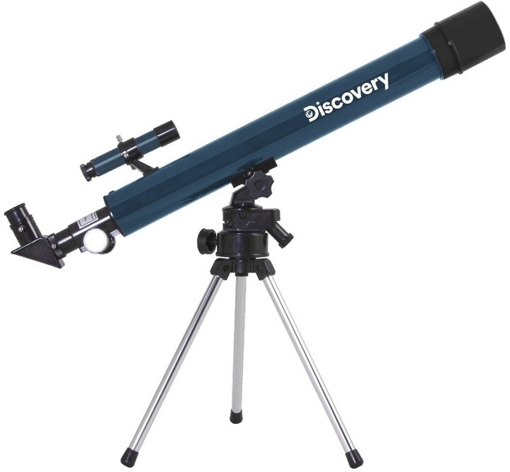Discovery Scope 2, mikroskop + dalekohled, modrá + kniha „Vesmír. Neprázdná prázdnota“_11416214