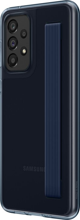 Samsung poloprůhledný zadní kryt s poutkem pro Galaxy A33 5G, černá_839007874