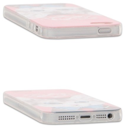 EPICO pružný plastový kryt pro iPhone 5/5S/SE CAT&amp;ROSES_683182964
