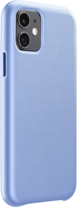 CellularLine ochranný kryt Elite pro Apple iPhone 11, PU kůže, světle modrá