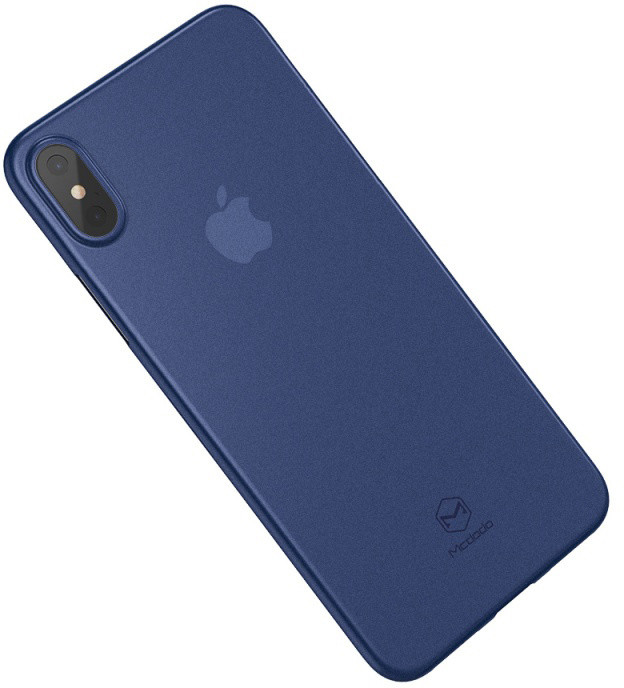 Mcdodo tenký zadní kryt pro Apple iPhone X/XS, čiro-modrá_1691554625